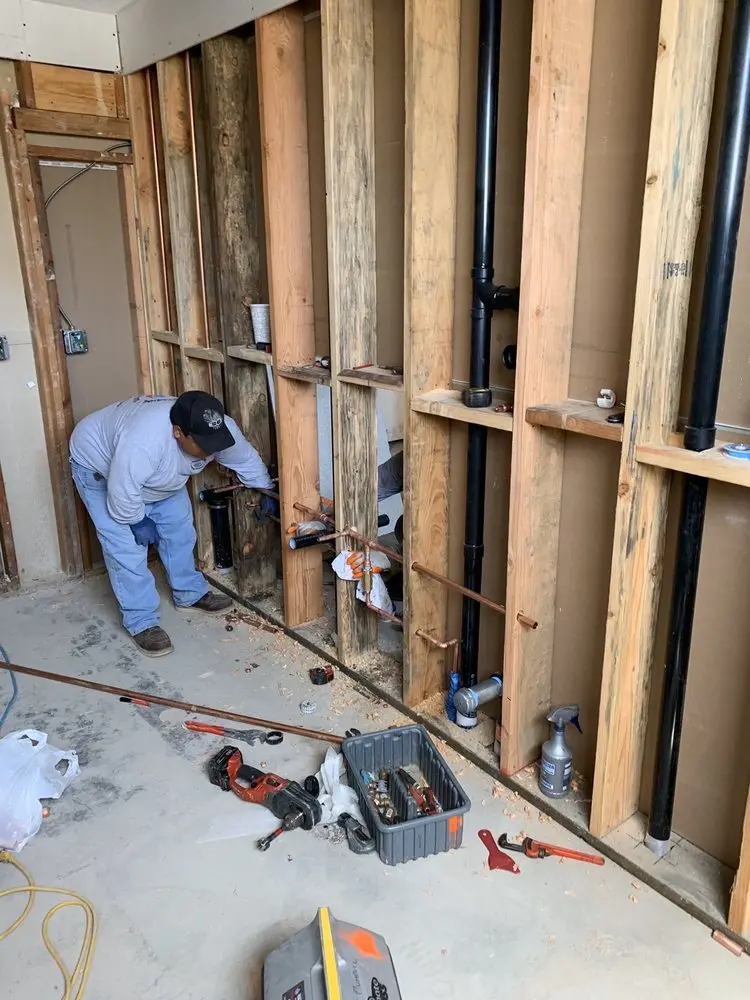 Commercial rough-in plumbing for Gas Line Repair in Somers